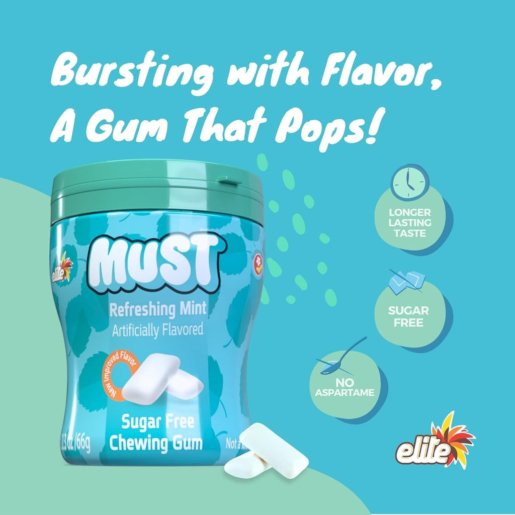 Must Sugar Free Refreshing Mint Gum
