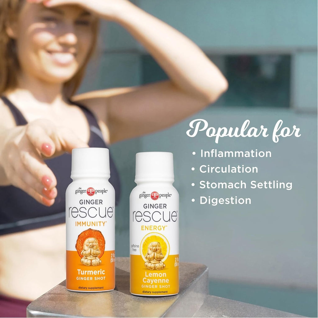 Wild Turmeric Ginger Shot Rescue (12 Pack)