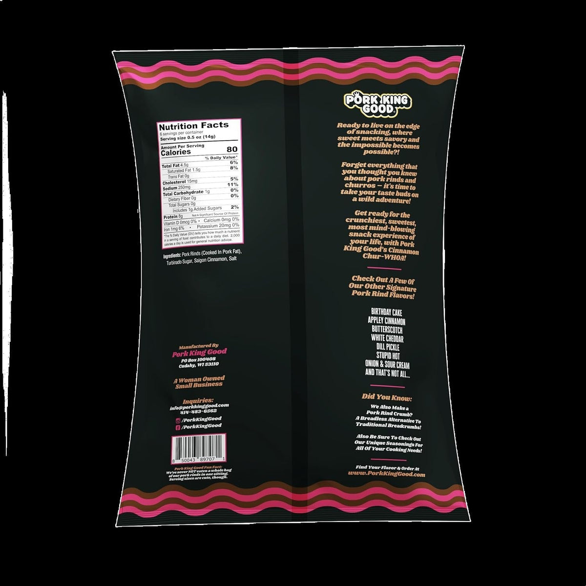 Churwhoa! Pork Rinds