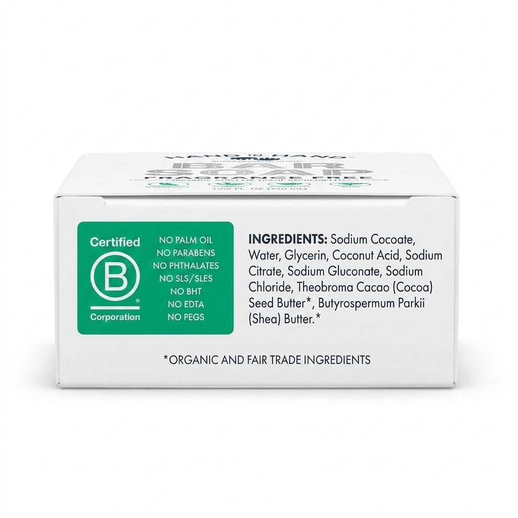 Fragrance Free Body Bar Soap