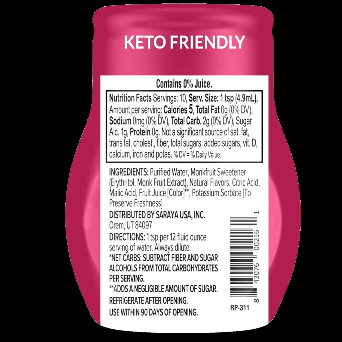 Berry Pomegranate Water Enhancer - No Sugar
