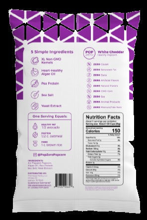 Vegan White Cheddar Popcorn