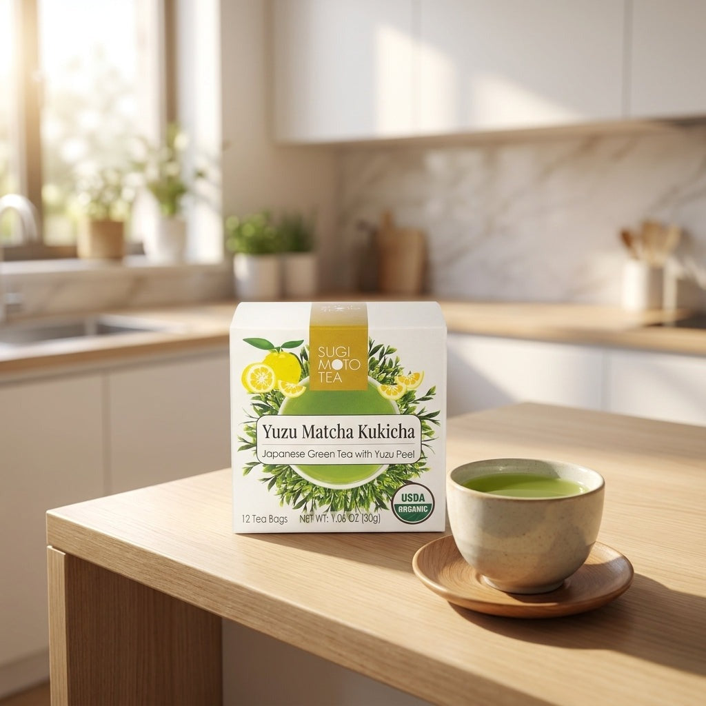 Yuzu Matcha Kukicha Tea Bags (12 CT)