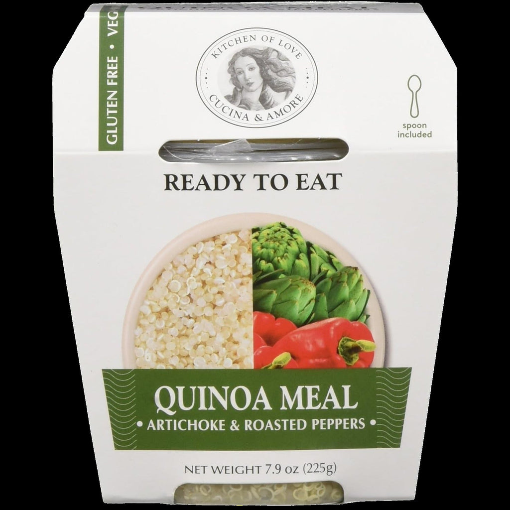 Artichoke and Roasted Pepper Quinoa Quick Meal