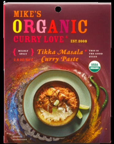 Organic Tikka Masala Curry Paste