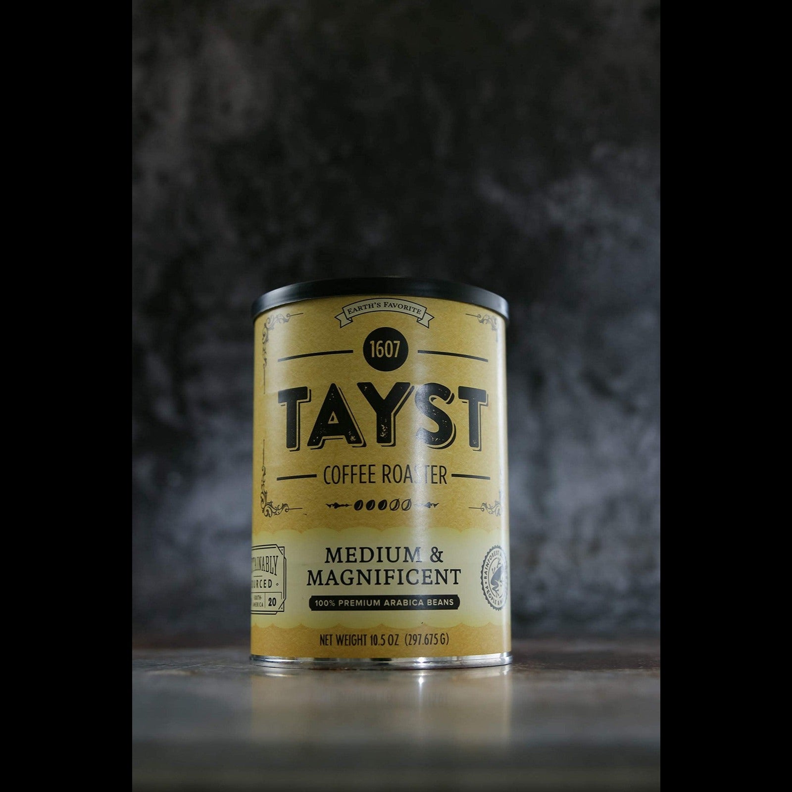 Earth's Favorite Medium & Magnificent Medium Roast Coffee - Ground