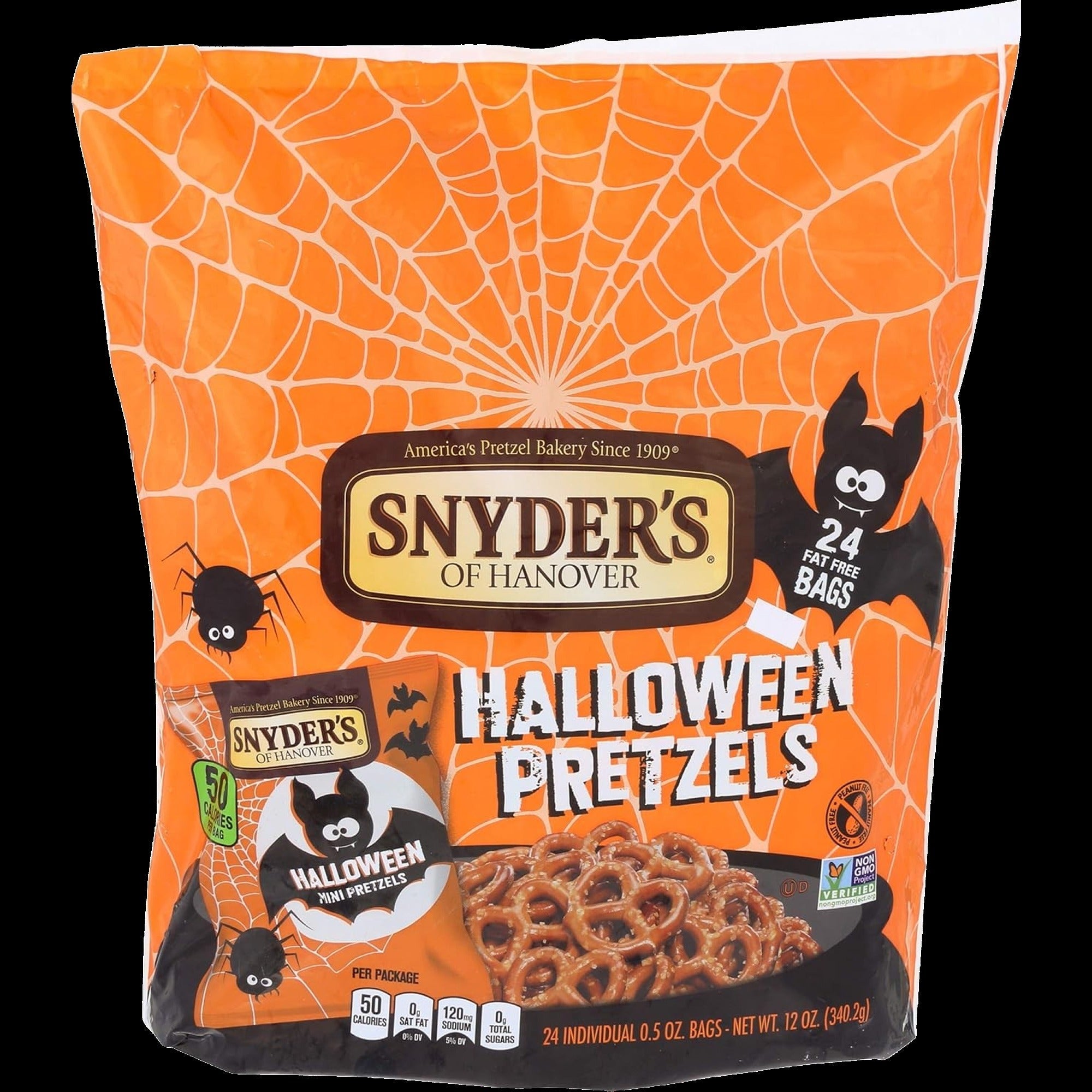Halloween Mini Pretzels (24 CT)