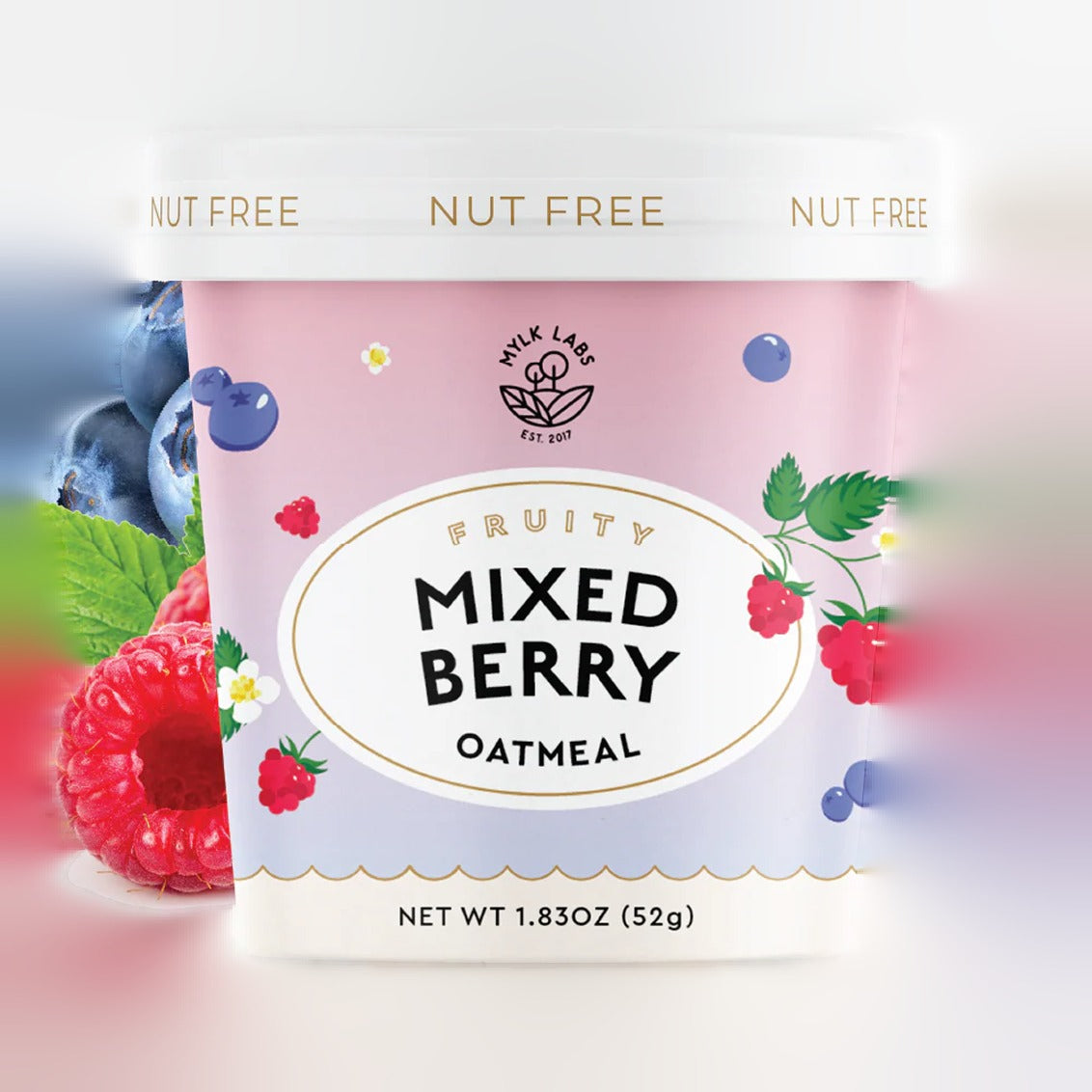 Mixed Berry Oatmeal Cups (6 Pack)