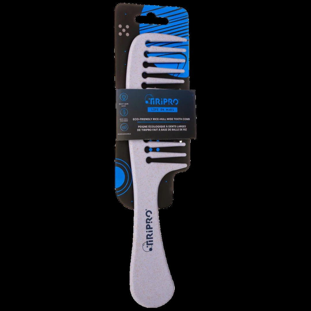 Eco-Friendly Wide Tooth Comb - Gray