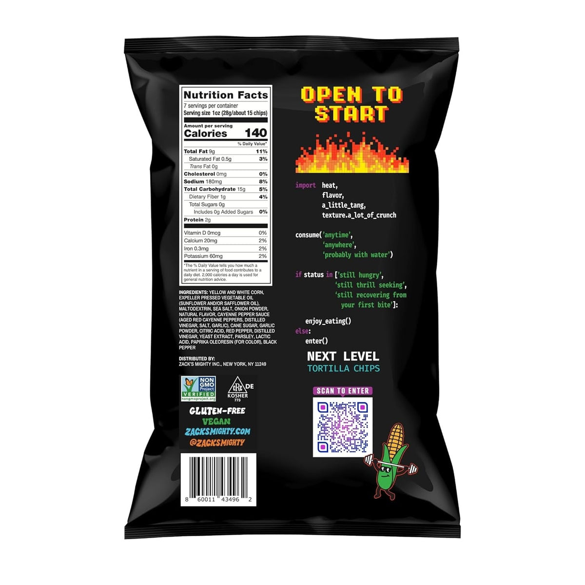 Buffalo Ranch Rolled Tortilla Chips