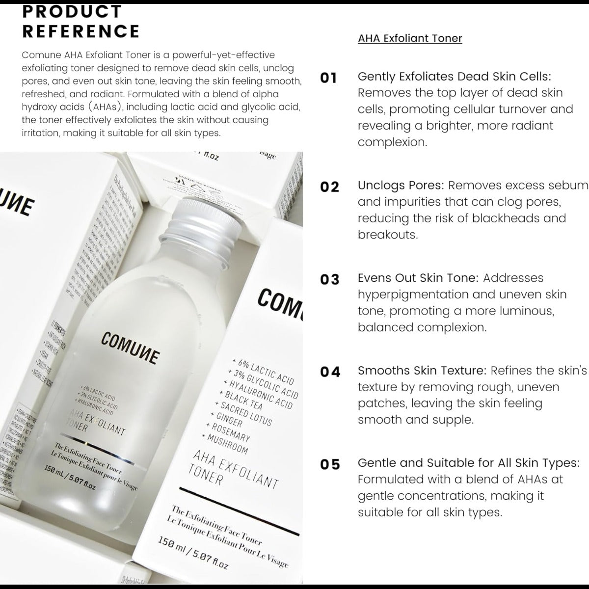AHA Exfoliant Toner