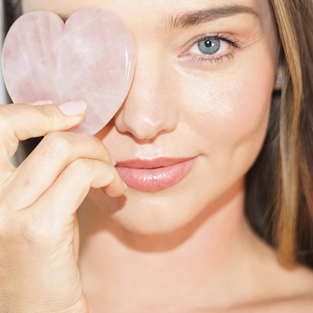 Rose Quartz Heart Facial Sculptor