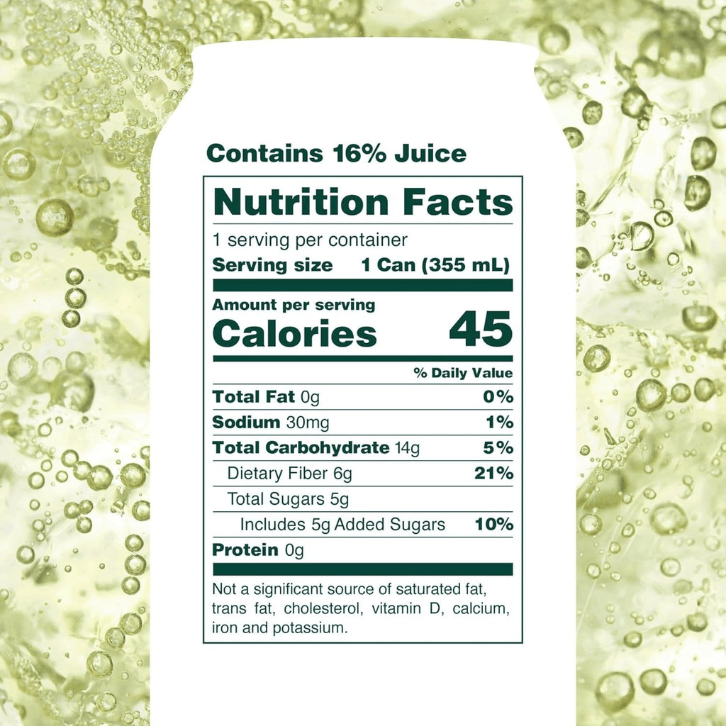 Lemon Lime Prebiotic Soda (12 CT)
