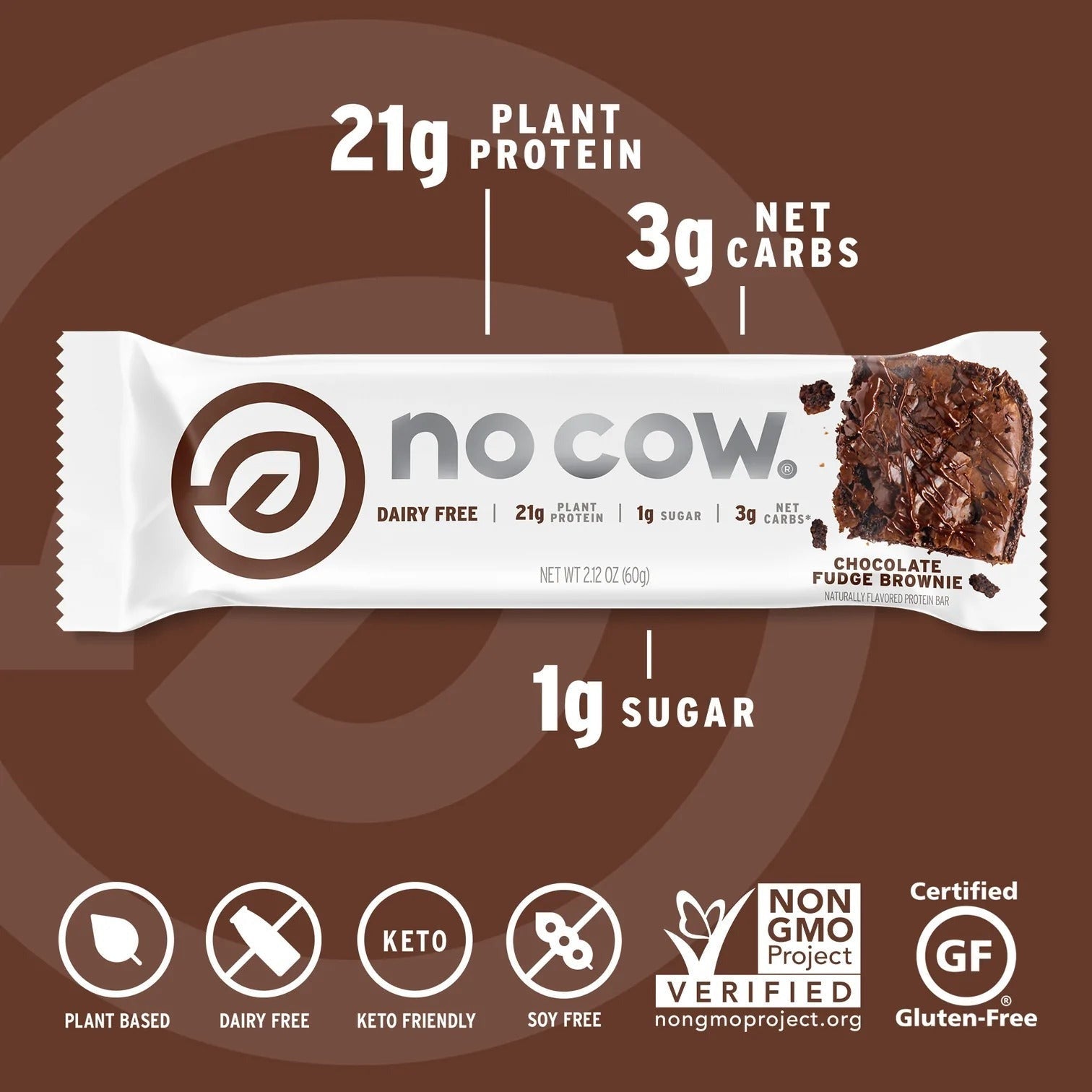 Chocolate Fudge Brownie Protein Bar