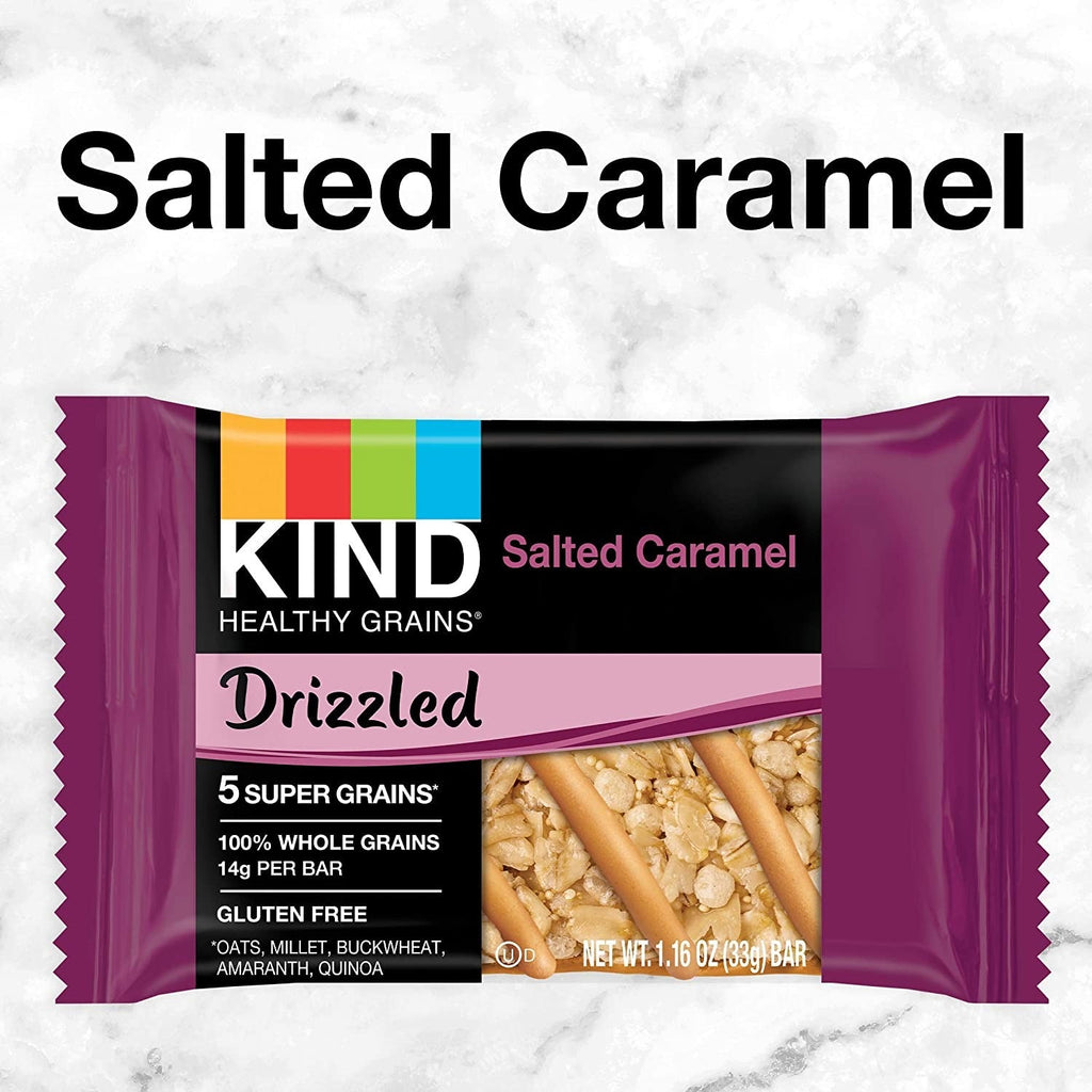 Salted Caramel Drizzled Granola Bars (5 CT)