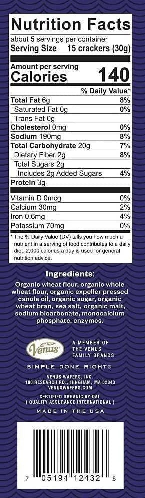 Organic Thin Wheat Little Dippers Crackers