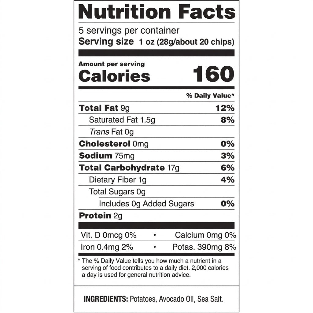 Sea Salt Kettle Chips