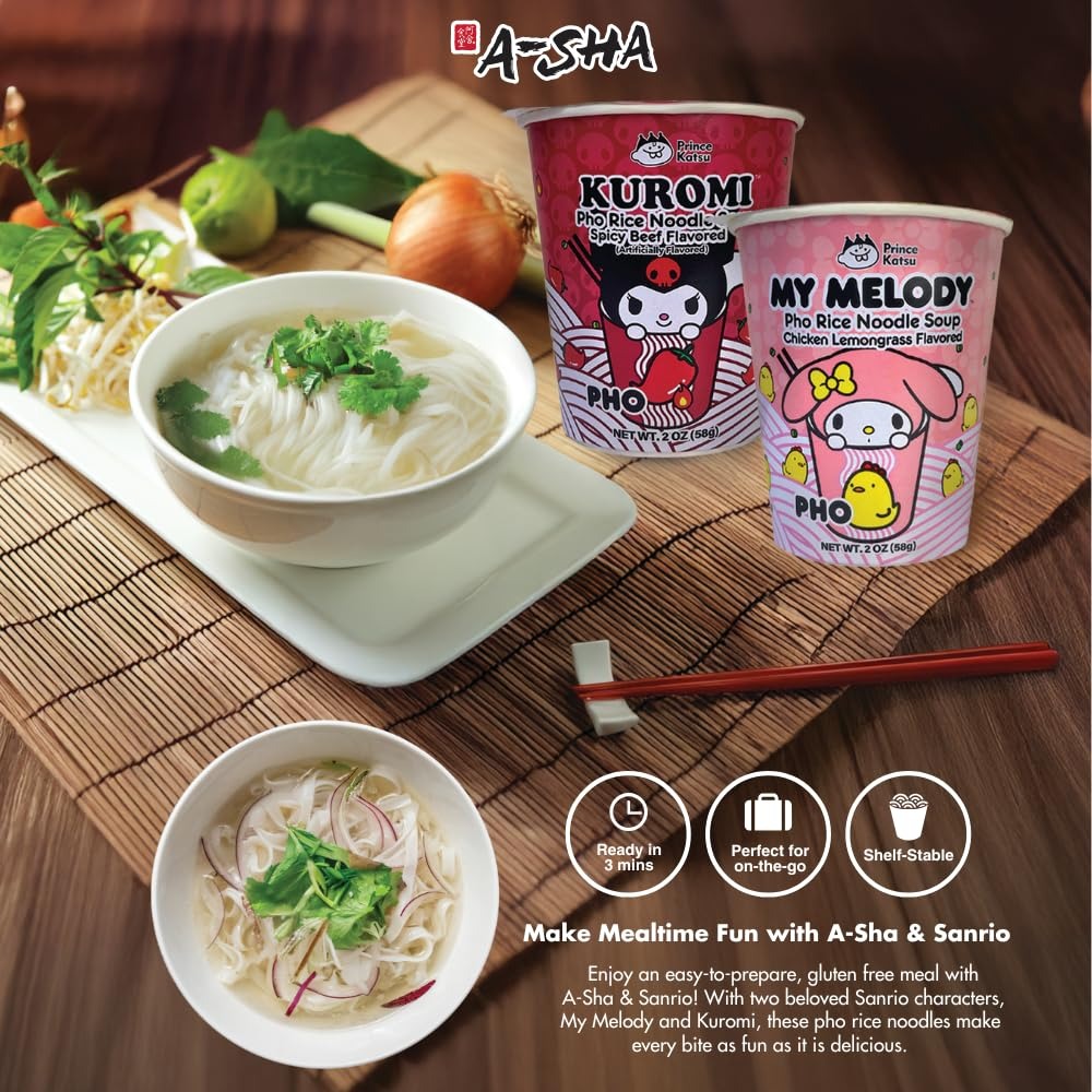 Kuromi Pho Noodle Soup - Spicy Beef (6 Pack)