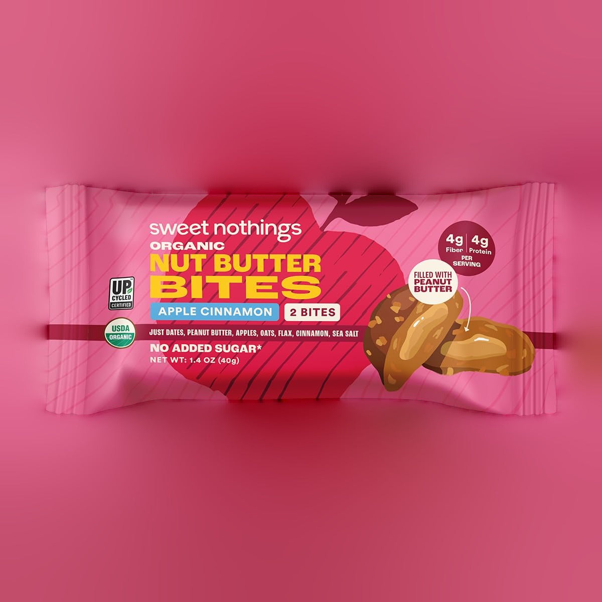 Organic Apple Cinnamon Nut Butter Bites (12 CT)