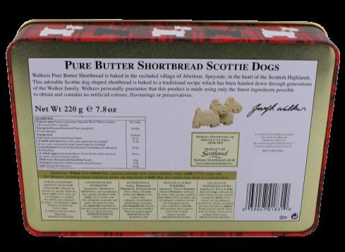 Butter Shortbread Cookies Tin Giftbox