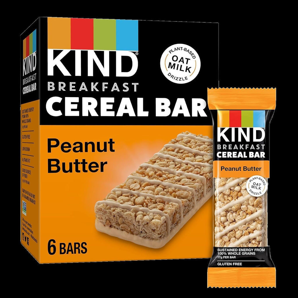 Peanut Butter Cereal Oats Bars (6 CT)