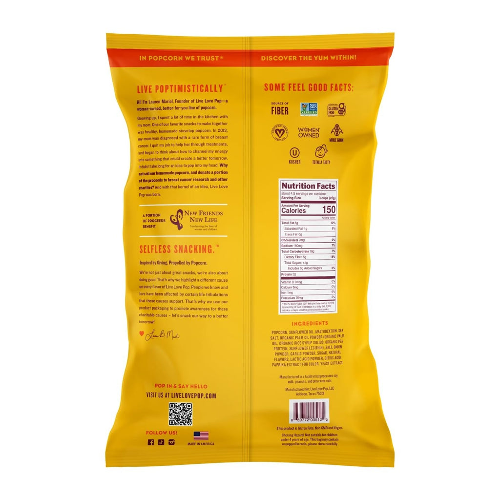 Popcorn Cheddar & Sour Cream