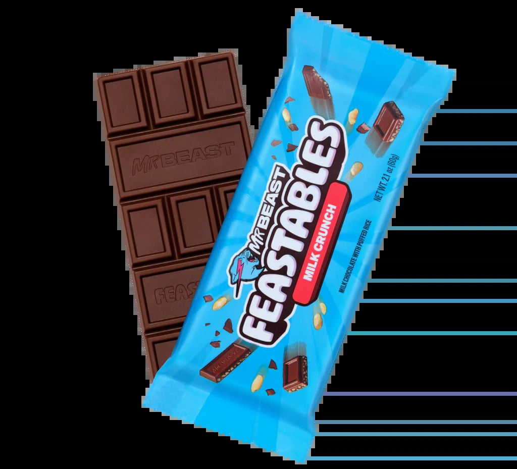 Milk Crunch Chocolate Bar (10 CT)
