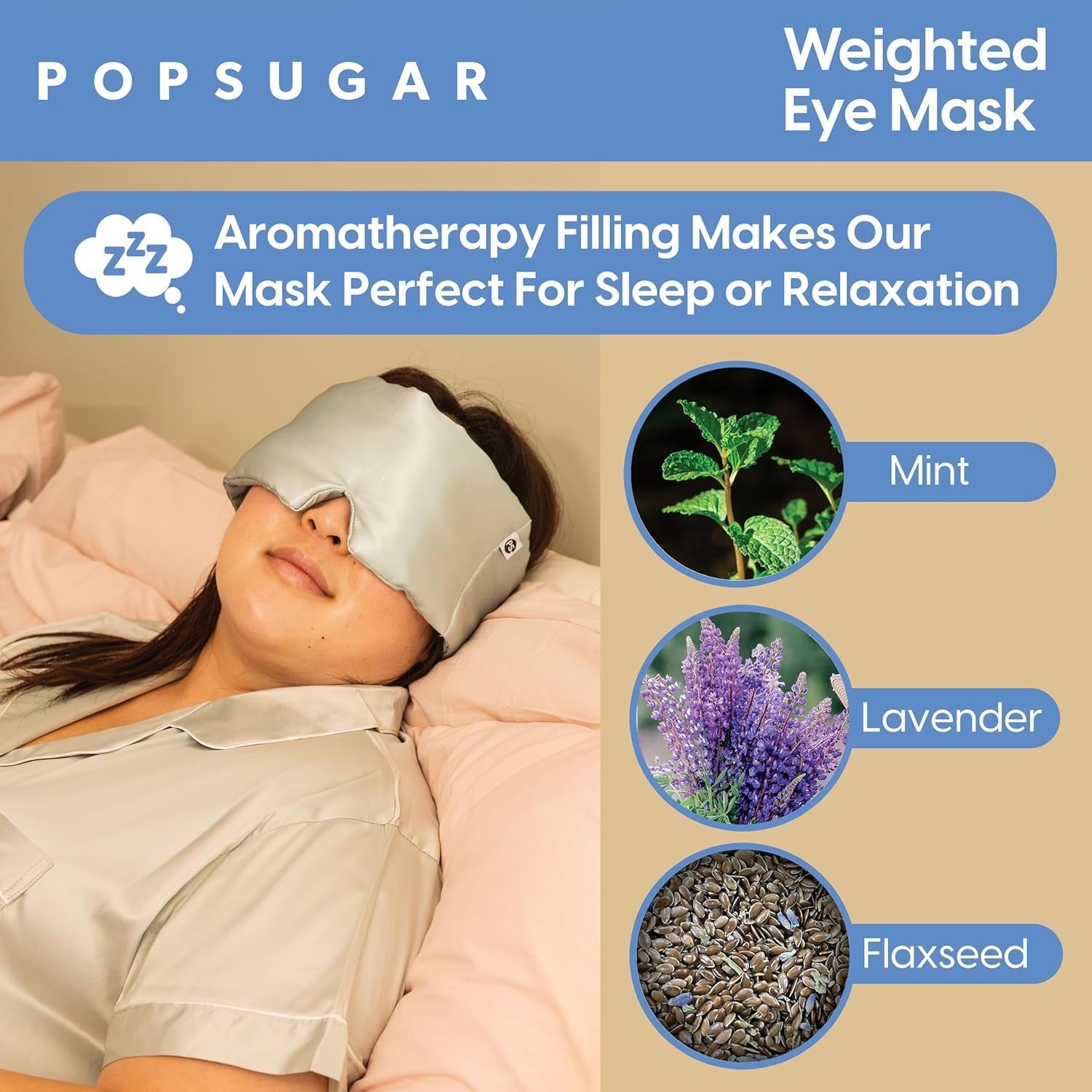 Weighted Sleep Eye Mask