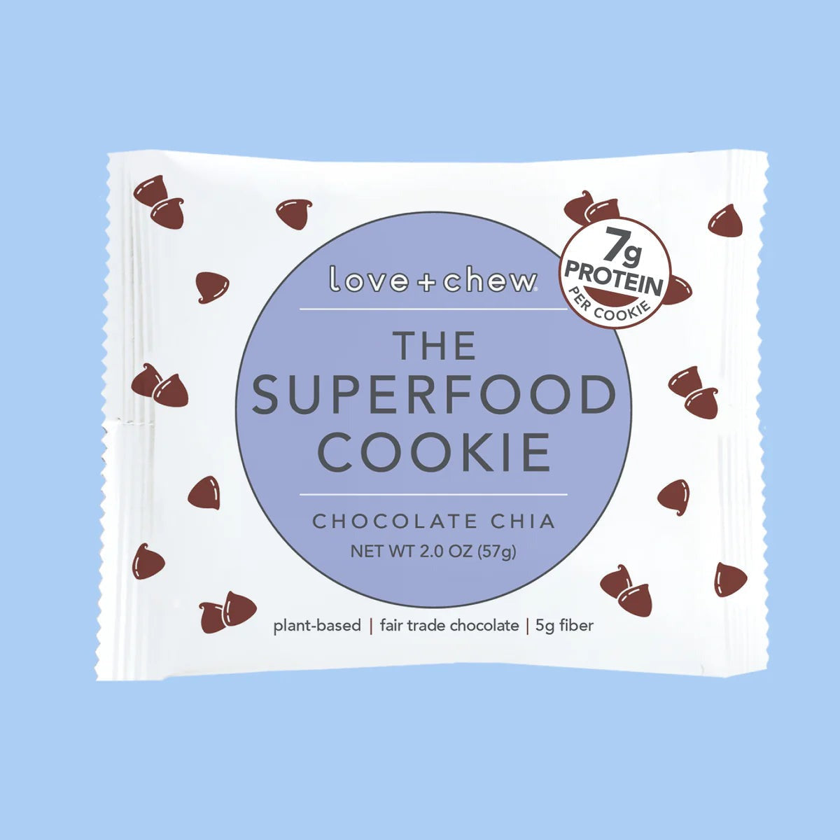 Chocolate Chia Cookie (12 Pack)