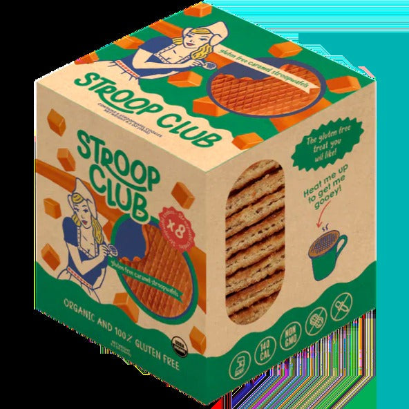 Traditional Caramel Gluten Free Stroopwafel (8 CT)