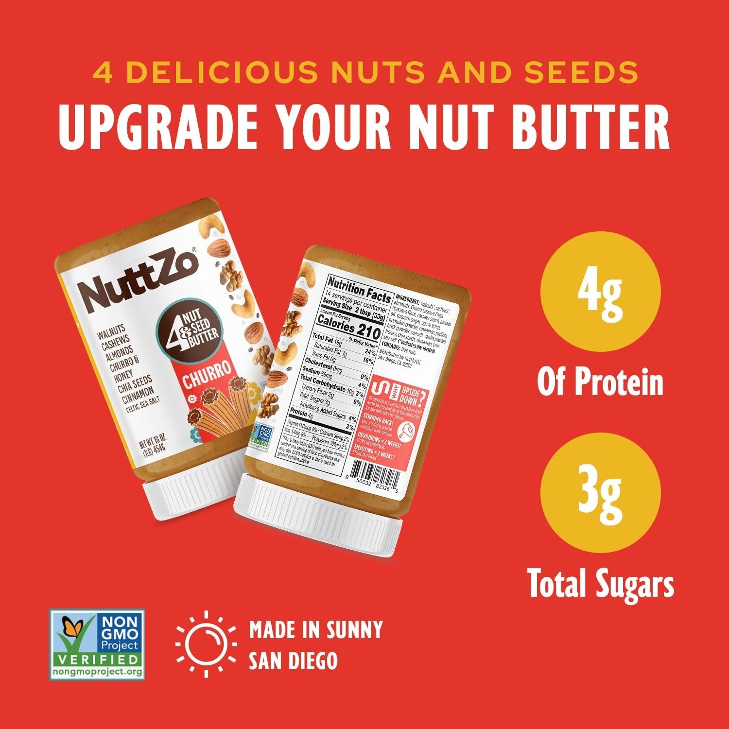 Churro Nut and Seed Butter