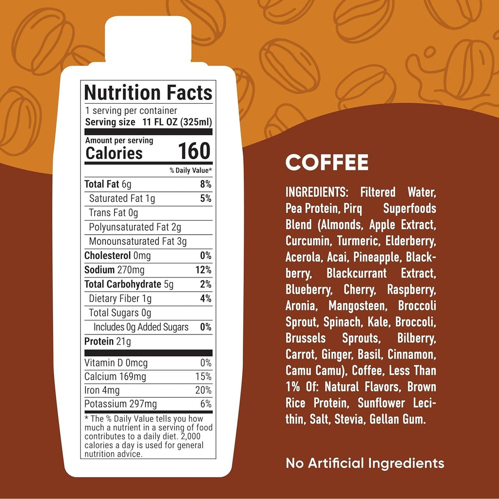 Plant Protein Caramel Coffee (12 CT)