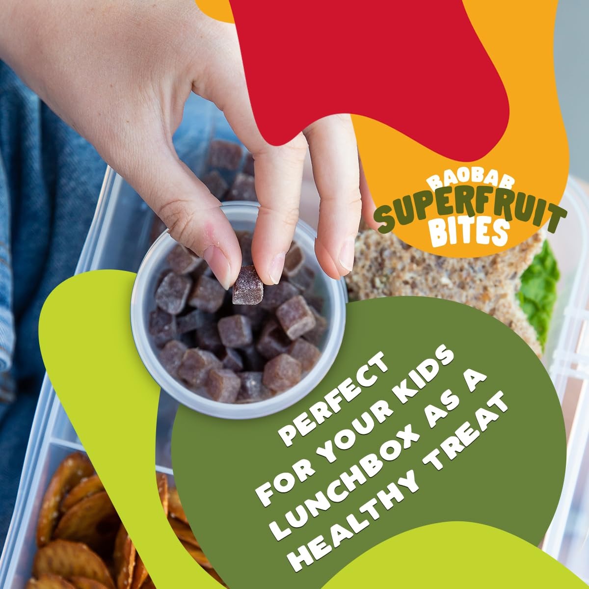 Baobab Superfruit Bites- Raspberry (5 CT)