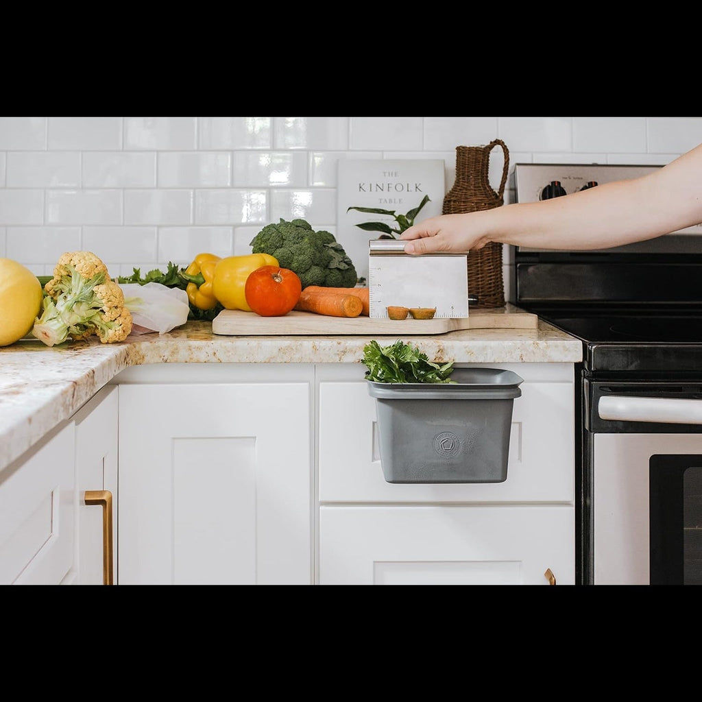 Counter Catcher Compost Bin - Slate