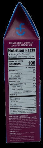 Organic Double Chocolate Sea Salted Brownie Mix