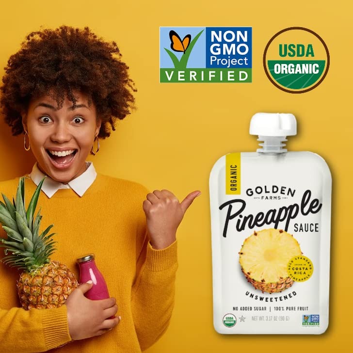 Organic Pineapple Squeeze (4 Pack)