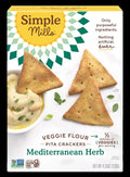 Mediterranean Herb Pita Crackers