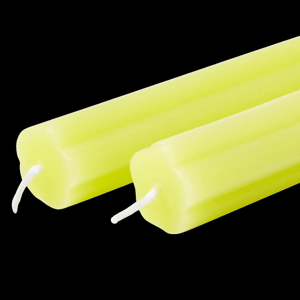 Candle Taper - Yellow (Set of 2)