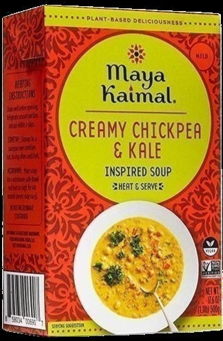 Creamy Chickpea Kale Soup