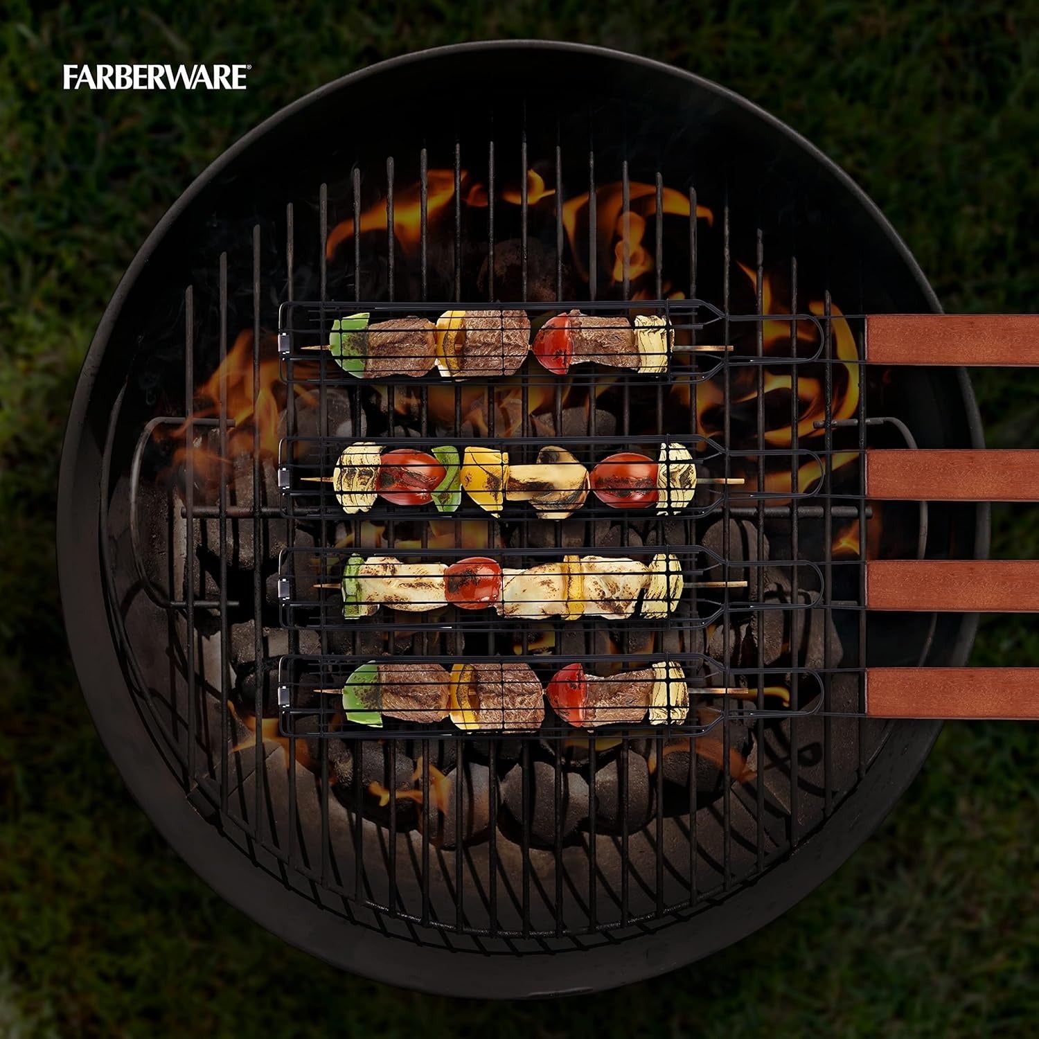 BBQ Shish Kabob Grilling Baskets