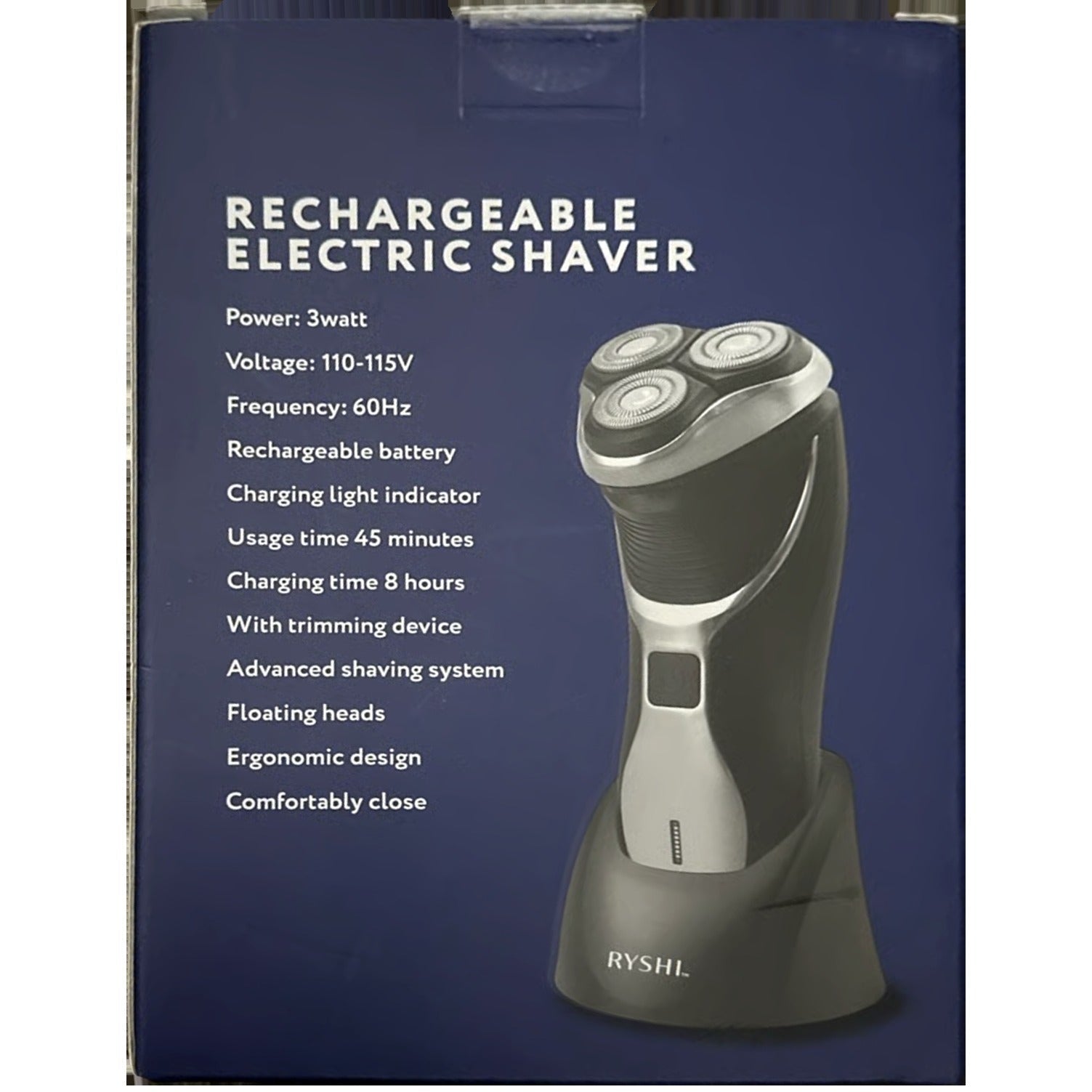 Rechargeable Electric Shaver