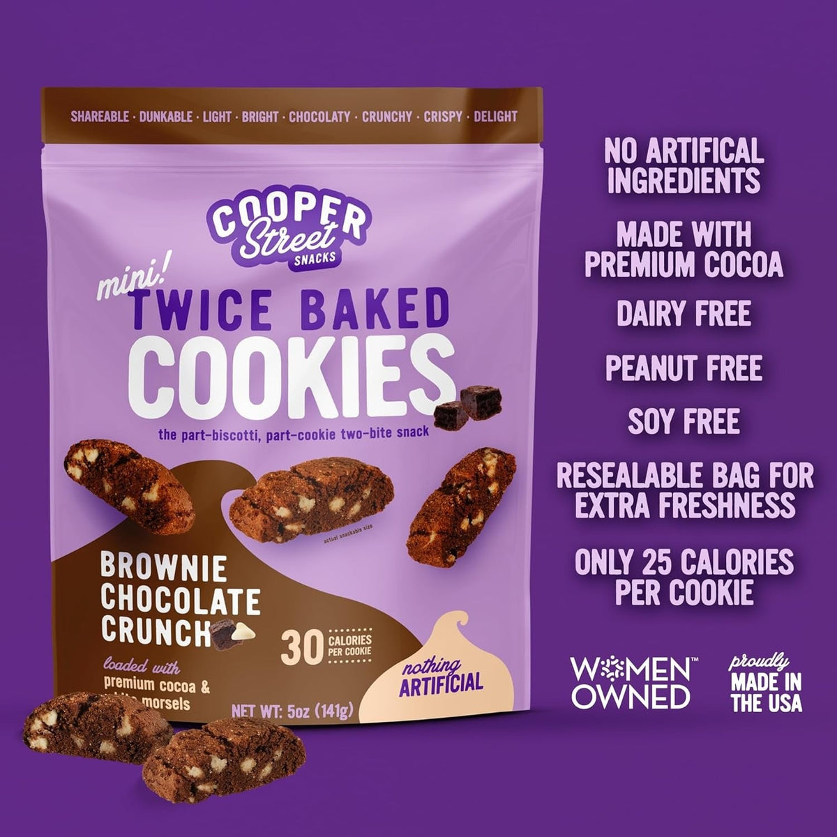 Chocolate Crunch Brownie Cookies