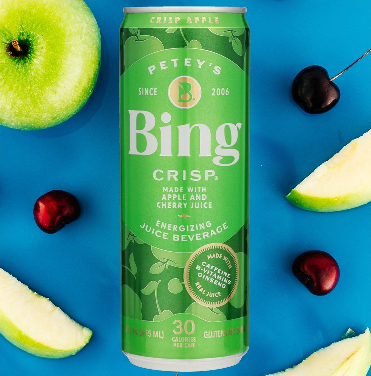 Energizing Apple & Cherry Juice Beverage
