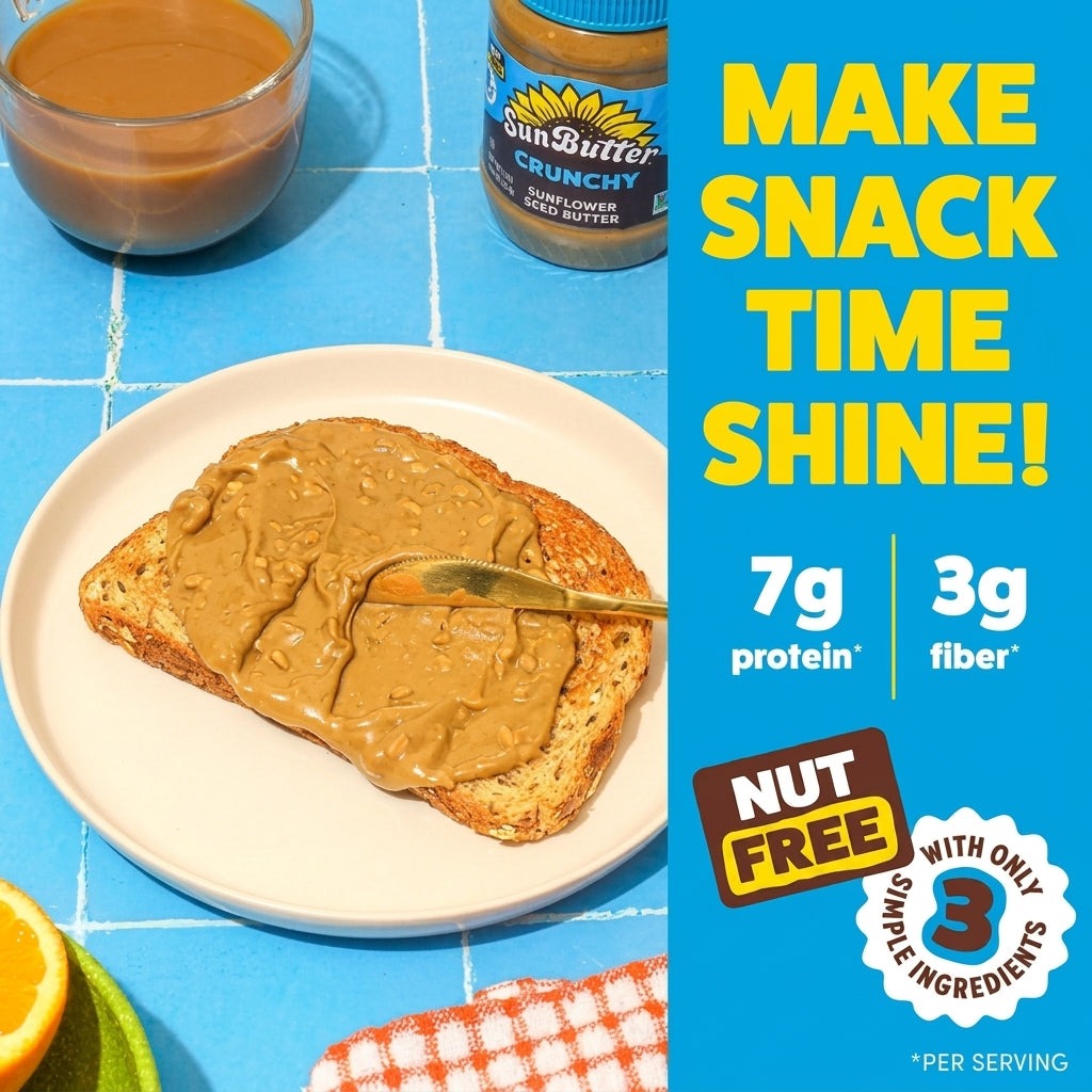 Natural Crunch Sunflower Butter