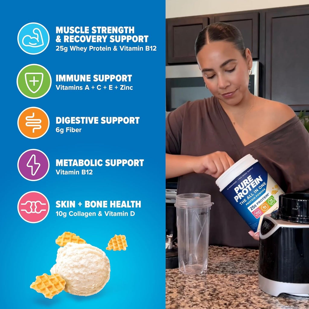 The All-In-One Protein Powder - Creamy Vanilla