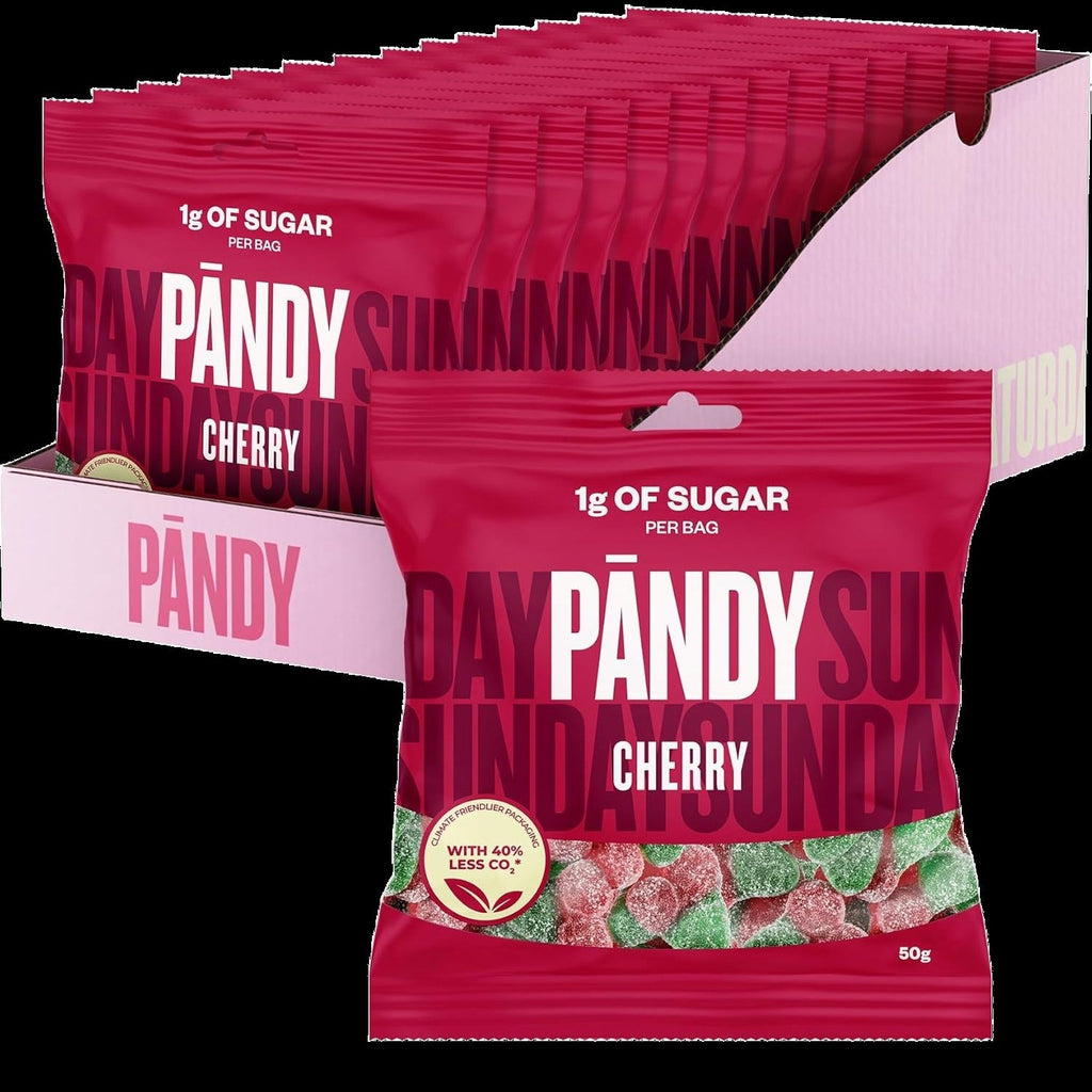 Swedish Sour Cherry Candy (14 Pack)