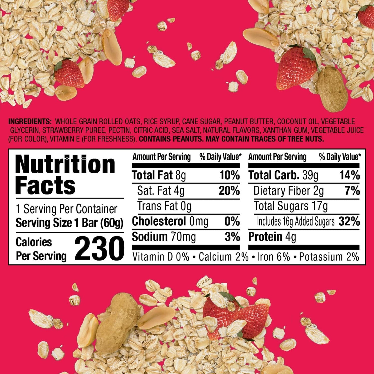 Strawberry PB&J Oat Snack (4 CT)