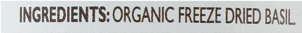 Organic Freeze Dried Basil