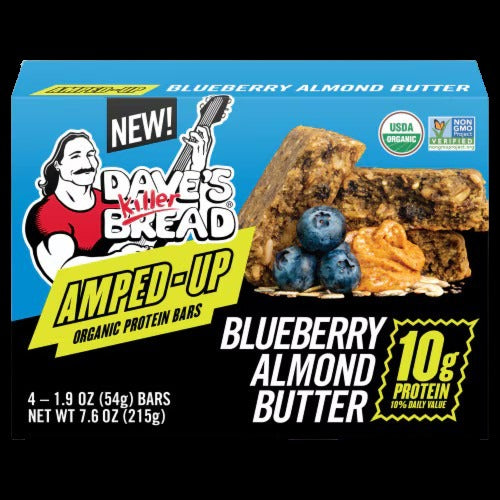 Organic Blueberry Almond Butter Protein Bars