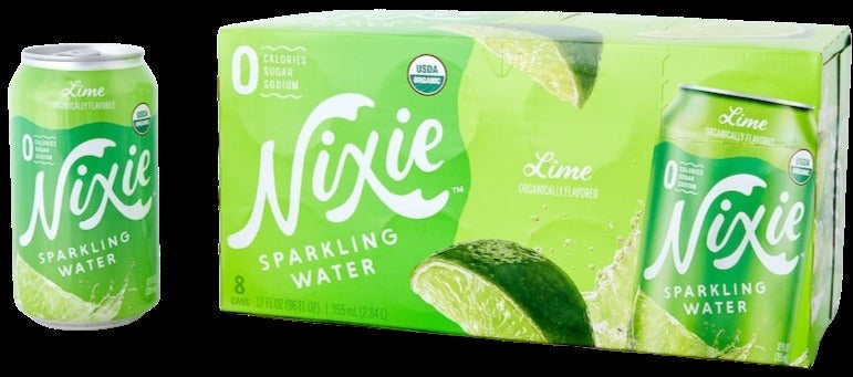 Lime Sparkling Water (8 Pack)